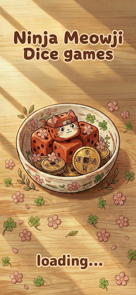MeowJi Dice Splash Screen